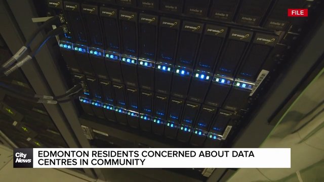 Edmonton residents concerned about large AI data centre near community