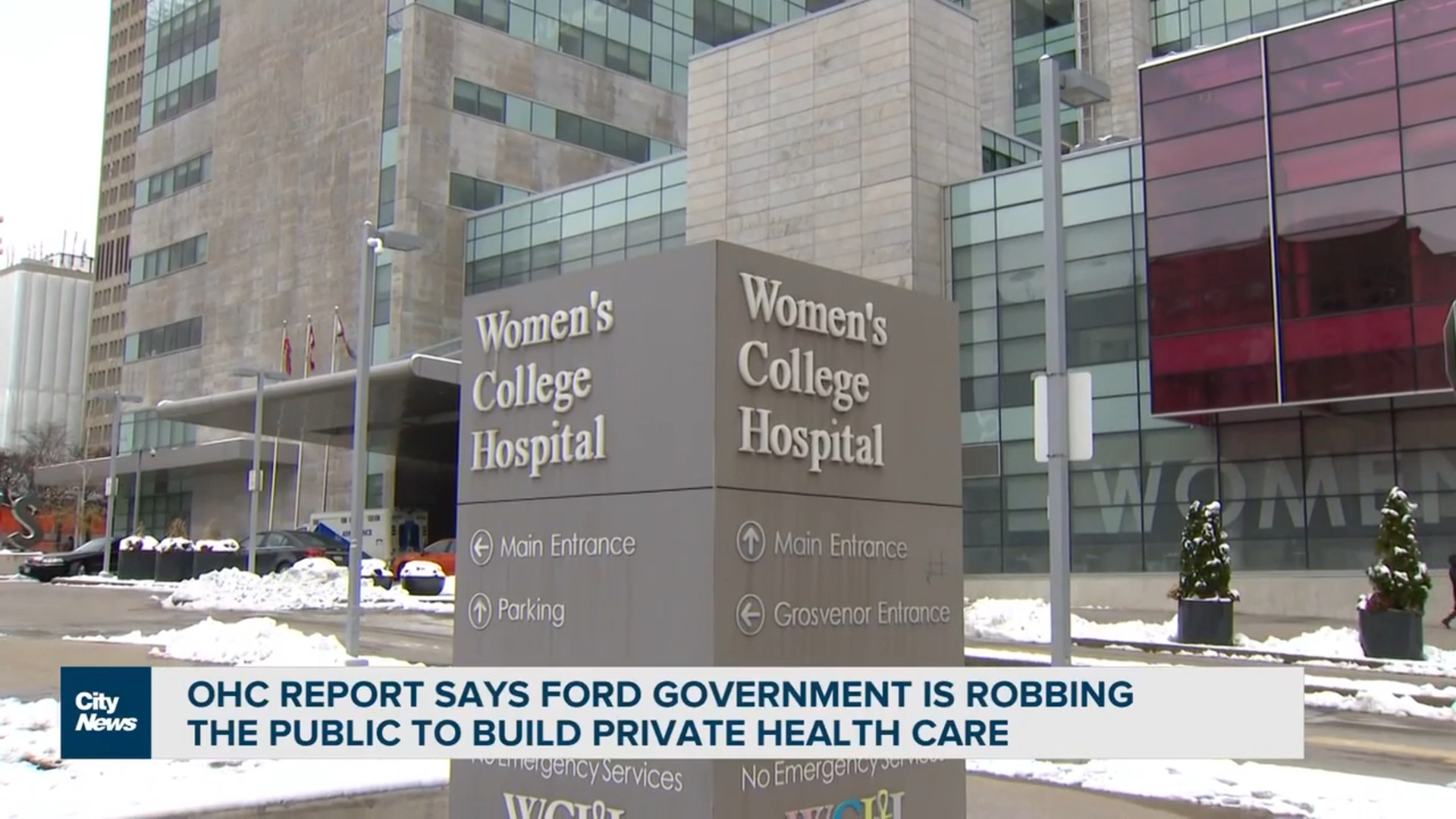 Ontario Health Coalition calls out Ford government