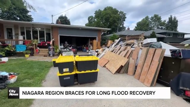 Niagara region braces for long flood recovery