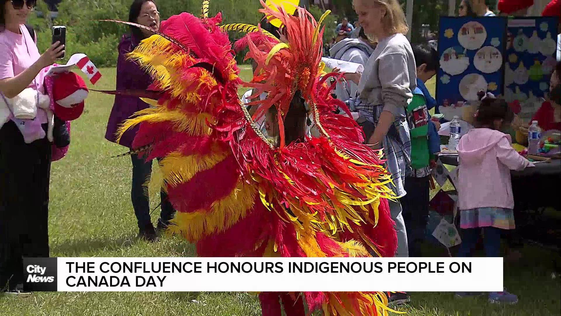 The Confluence honors Indigenous People on Canada Day