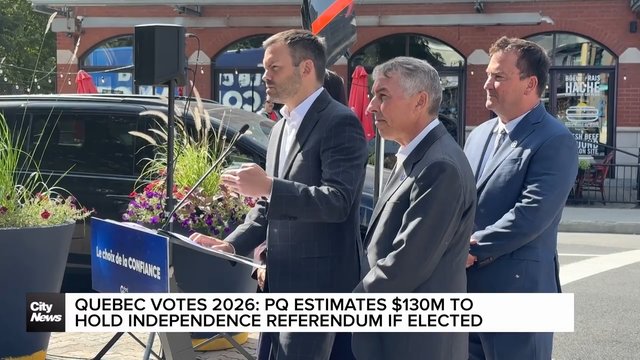 Quebec votes 2026: PQ would spend $130 million to hold referendum