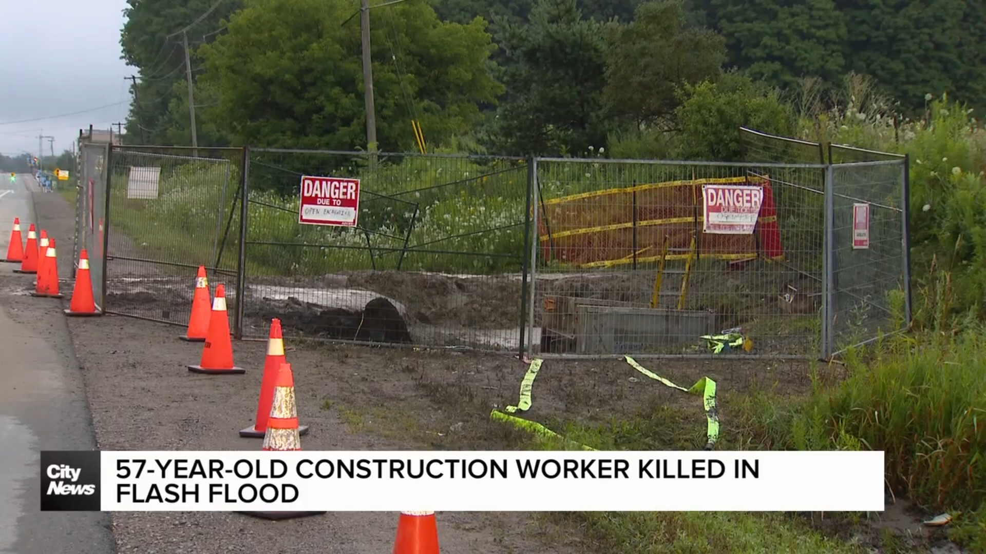 Flash flood kills construction worker in King City