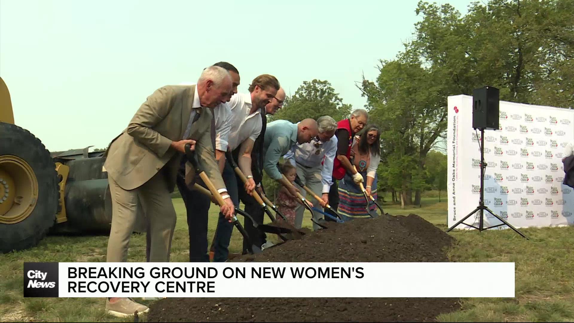 New women’s recovery centre breaks ground in Winnipeg