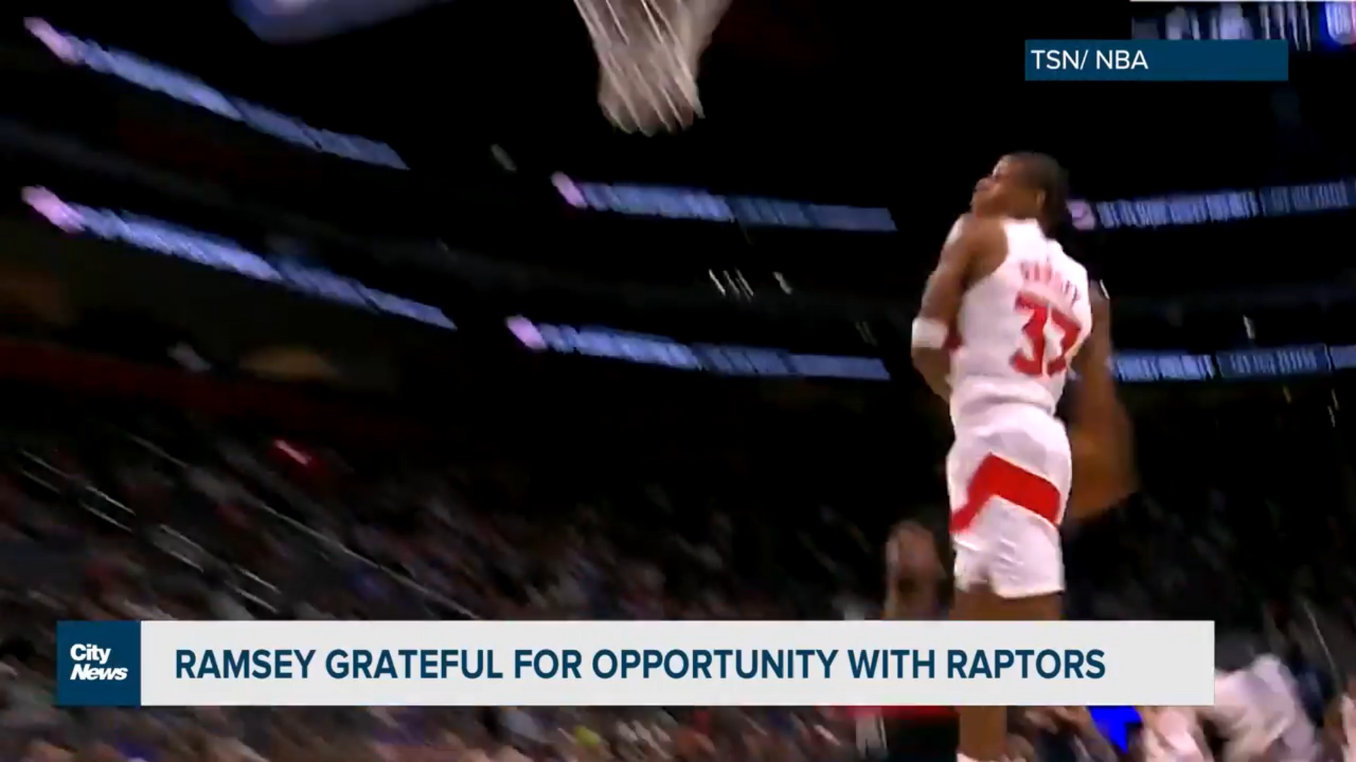 Jahmi'us Ramsey grateful for opportunity with Raptors