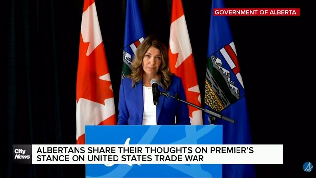 Albertans react to trade war with United States