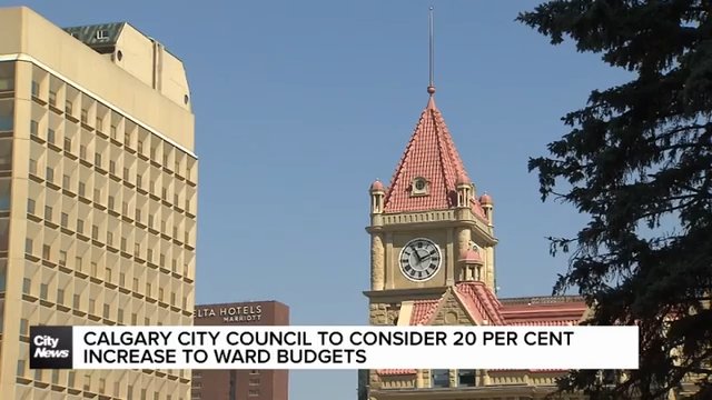 Calgary city council to consider 20% increase to ward budgets