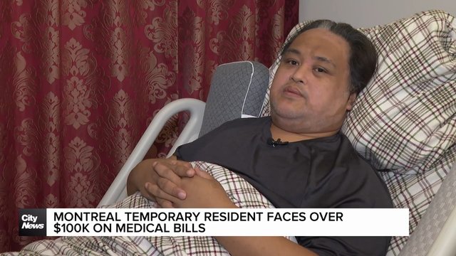 Montreal temporary resident facing over $100K in medical bills