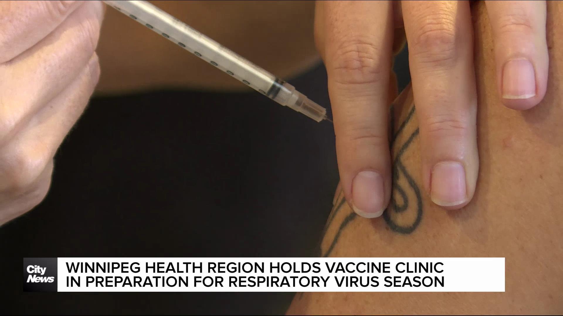 Winnipeg Regional Health opens vaccine clinic