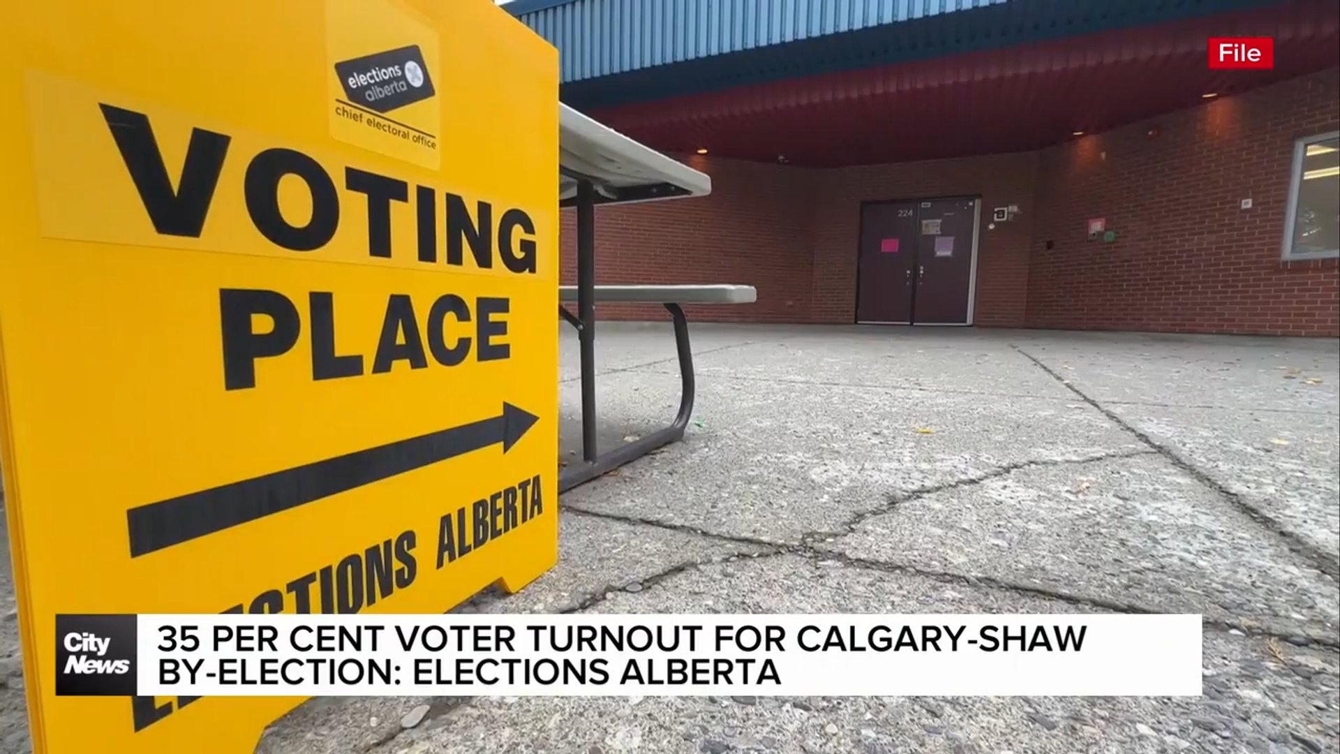 35 per cent voter turnout for Calgary-Shaw by-election: Elections Alberta
