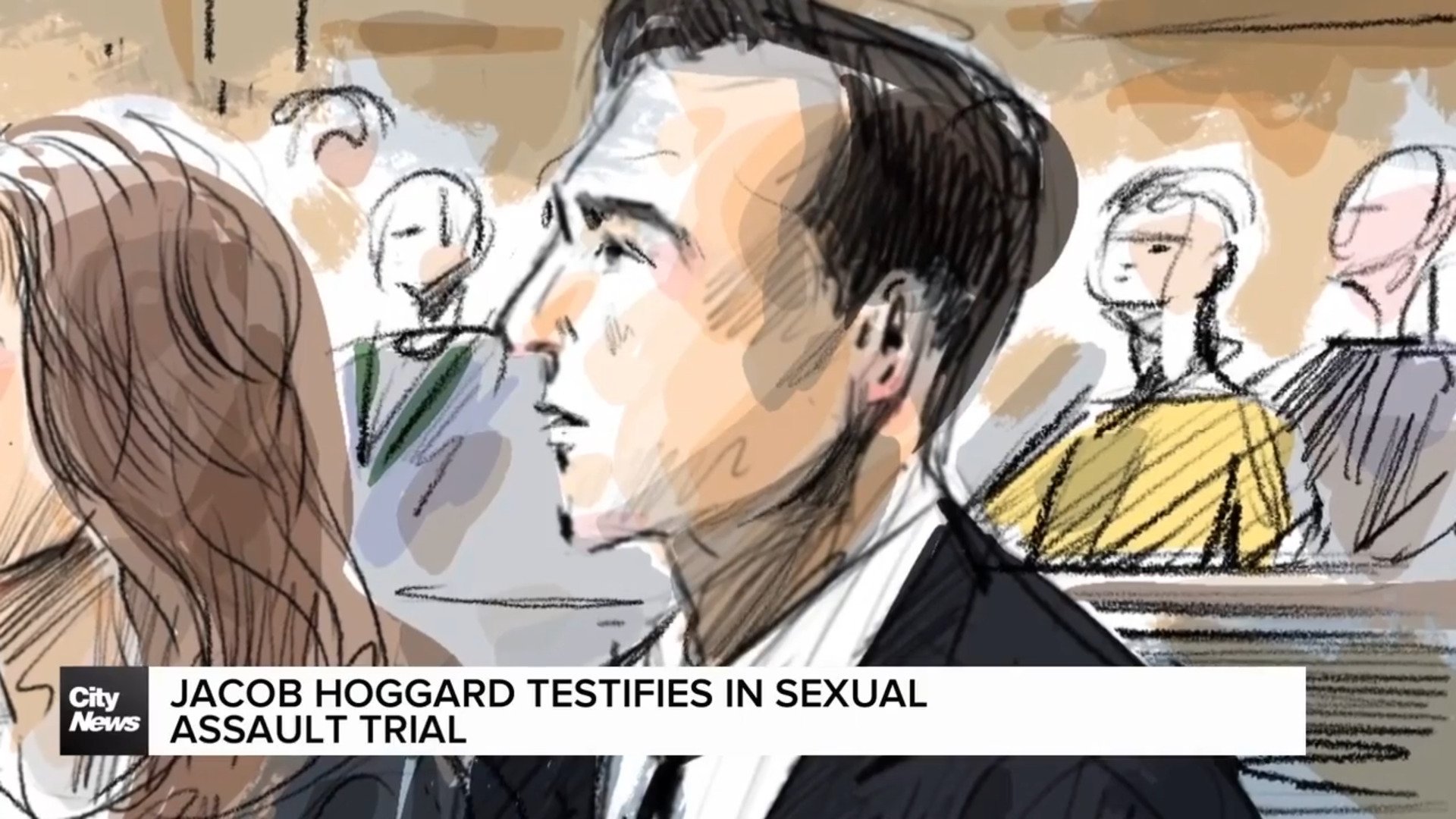 Jacob Hoggard takes the stand in his sexual assault trial