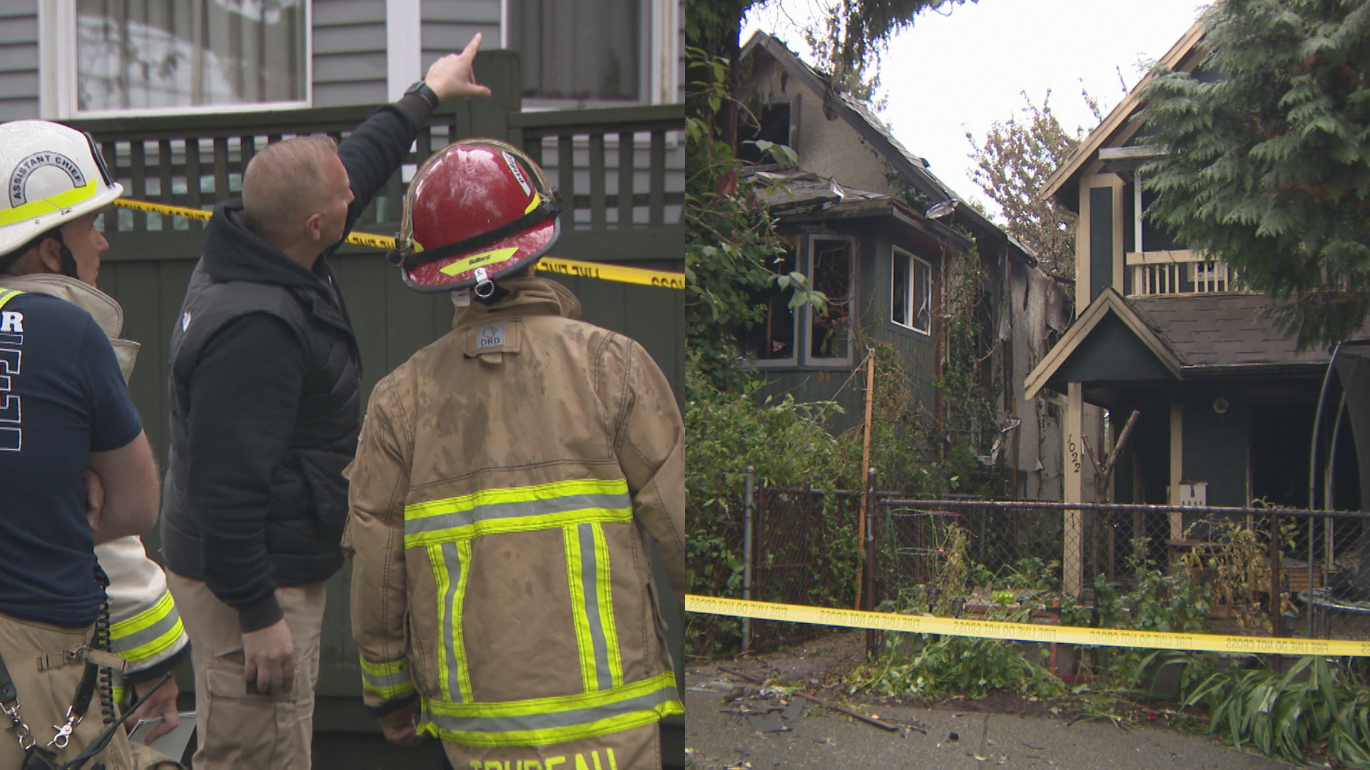 Tossed cigarette deemed cause of East Vancouver fire that damaged 4 homes: VFRS