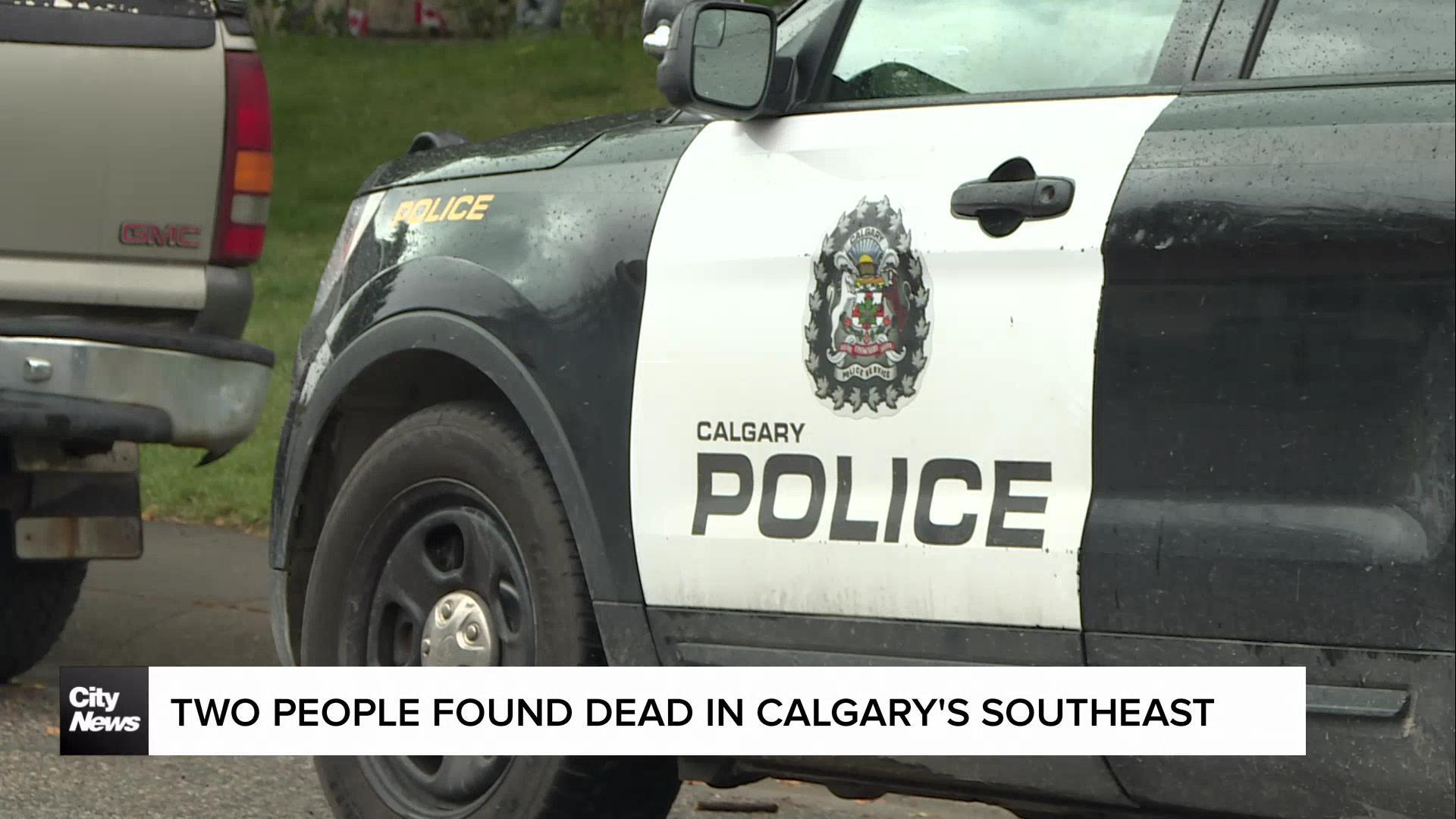 Two people found dead in Calgary's southeast