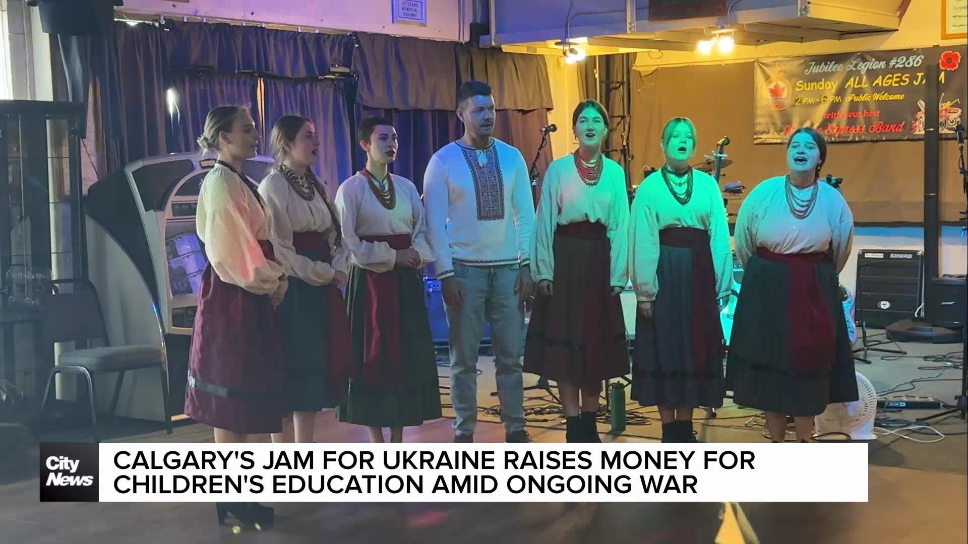 Calgary's Jams for Ukraine raises money for children's education amid ongoing war