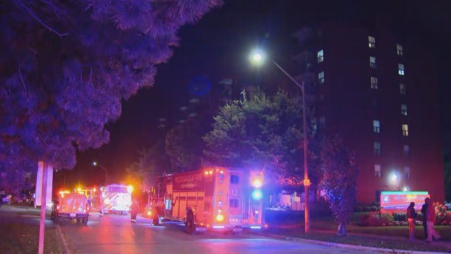 “Suspicious” apartment fire in Mississauga sends 18 people to hospital