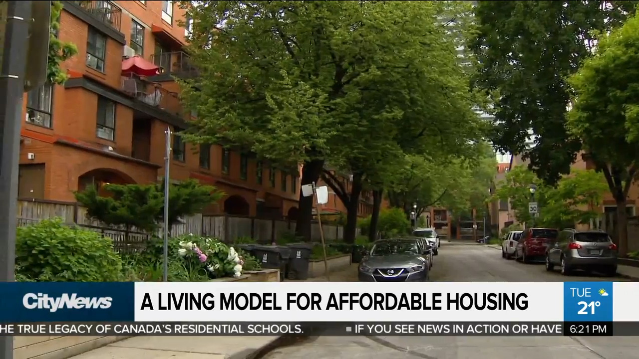 Toronto s St. Lawrence co op community provides unique affordable