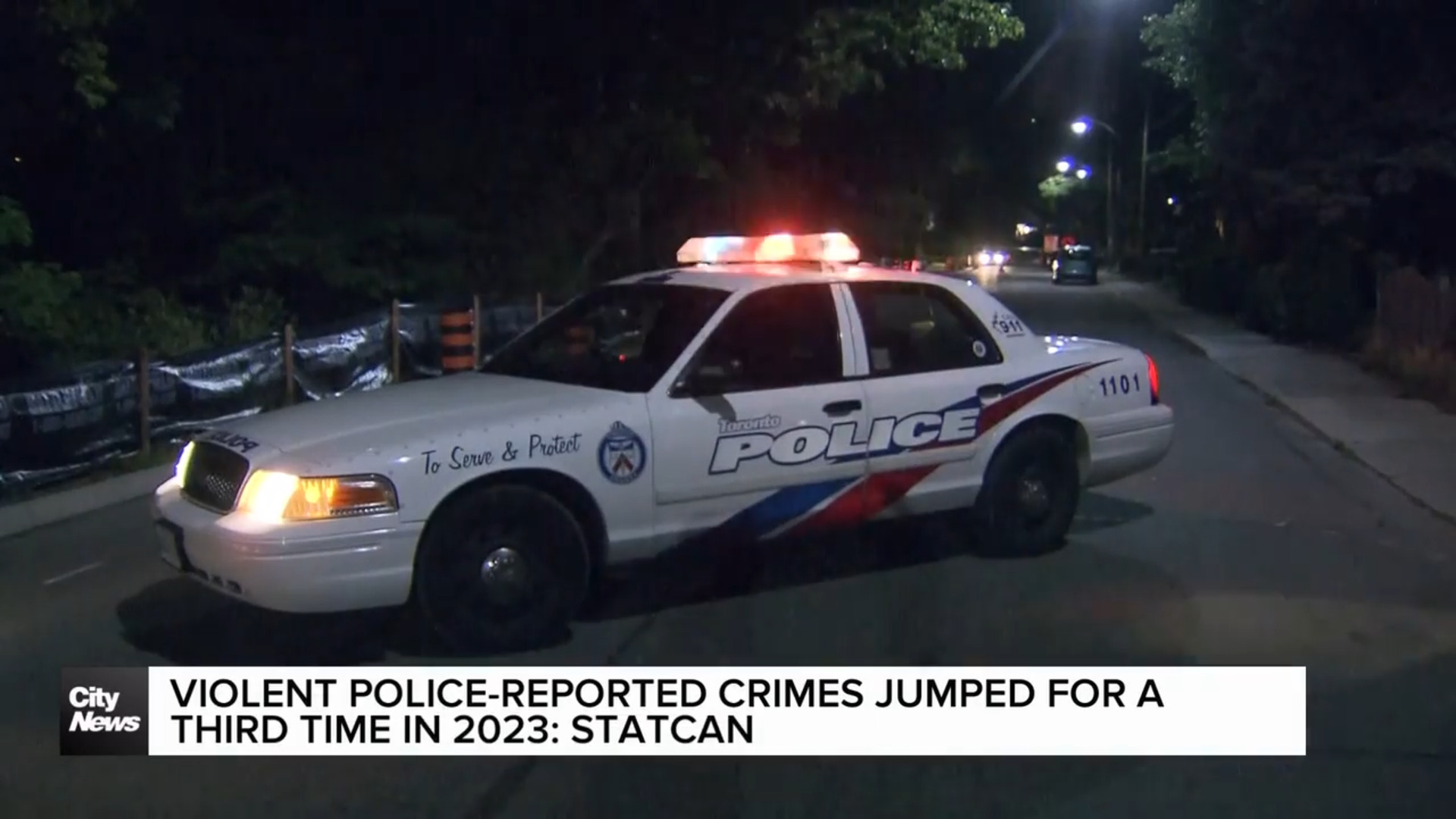 Violent police-reported crimes increased for a third time in 2023: StatCan