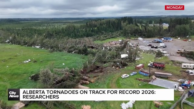 Alberta on track for tornado record in 2026: researchers