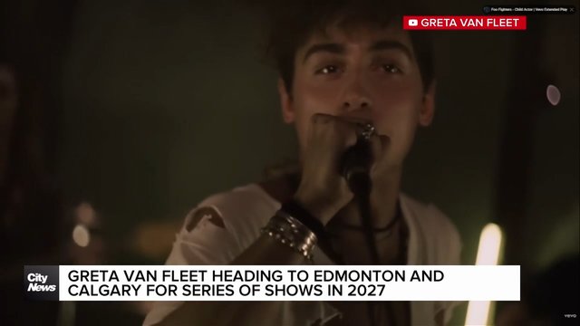 Greta Van Fleet heading to Edmonton and Calgary for series of shows in 2027