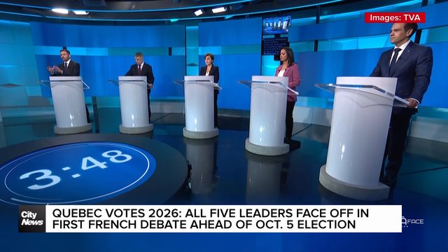 Quebec votes 2026: political leaders take part in first French debate