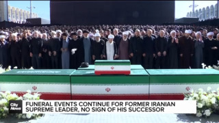 Funeral events continue for Iran's former supreme leader, no sign of his successor