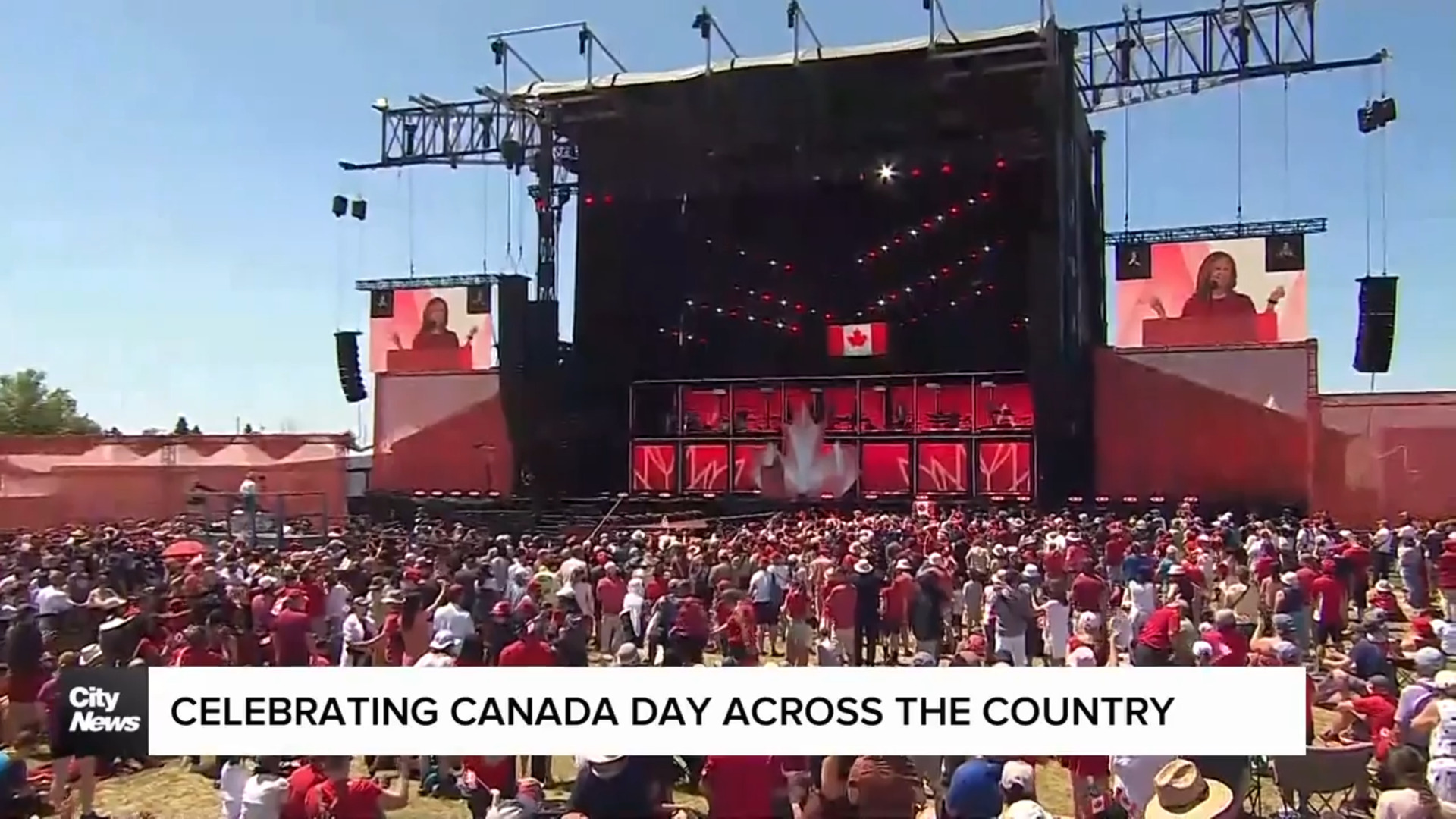 Celebrating Canada Day across the country