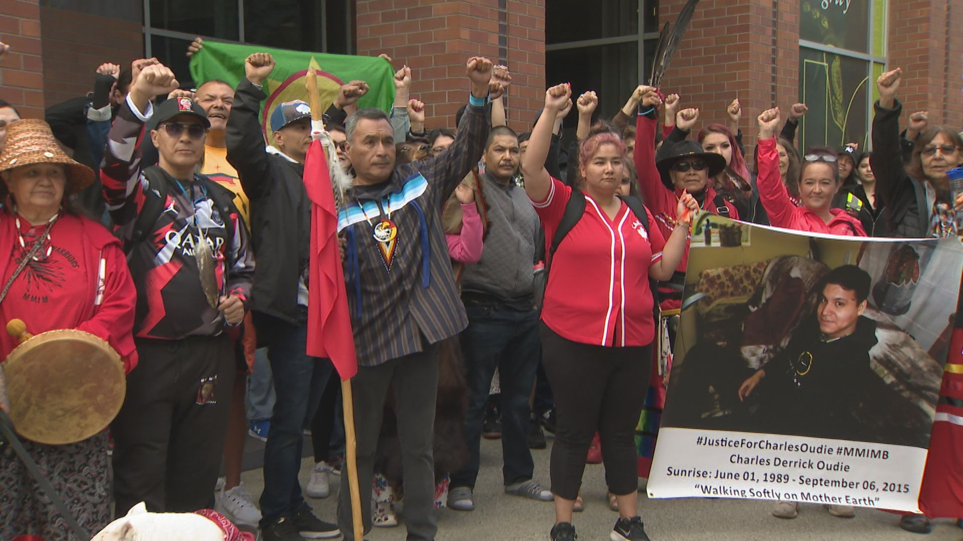 Dozens march across Vancouver in honour of missing and murdered Indigenous men and boys