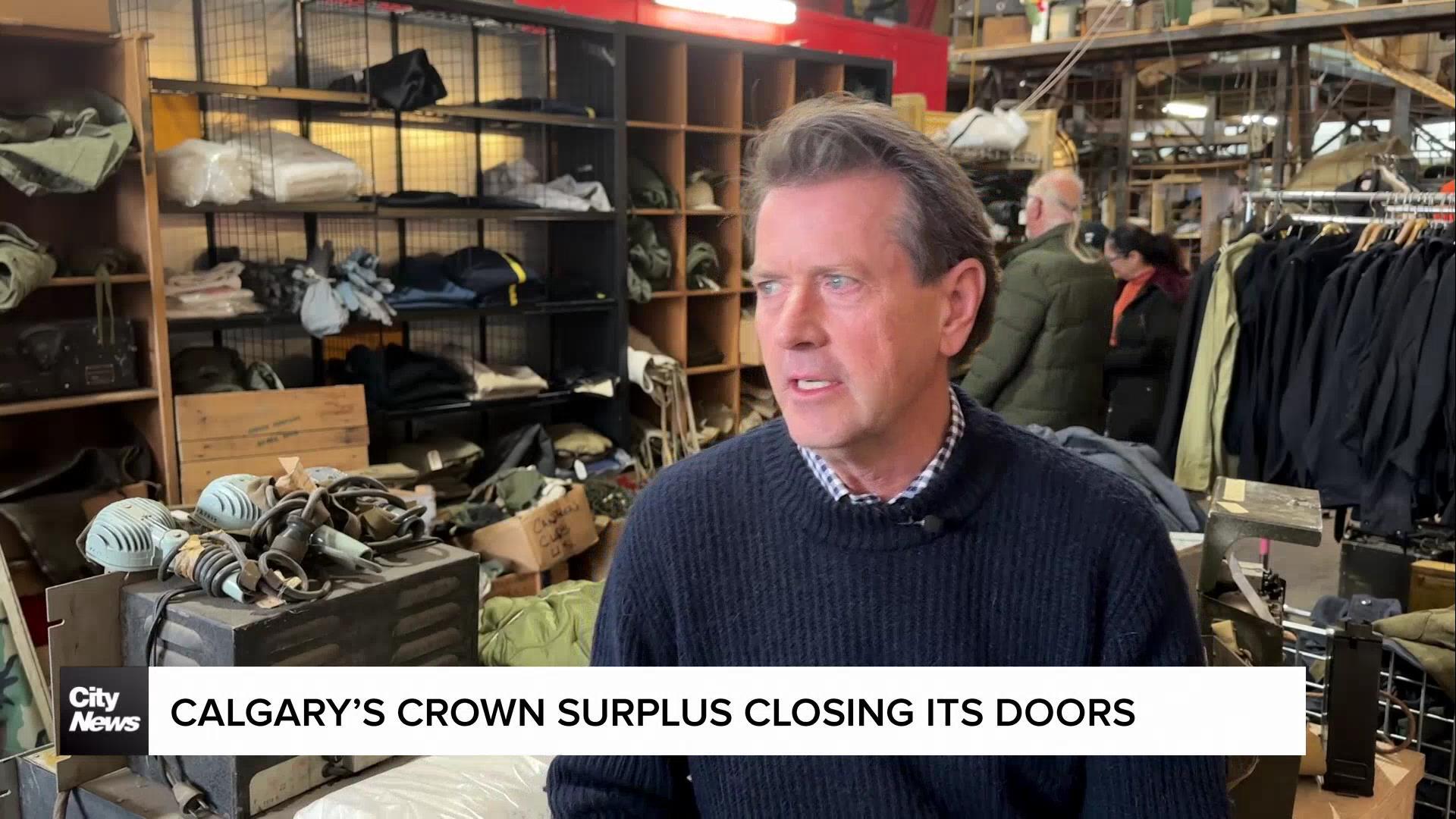 Calgary’s Crown Surplus closes its doors