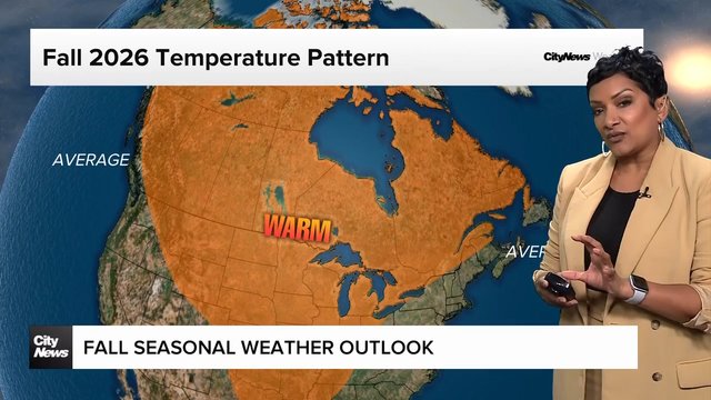 Fall weather outlook: El Niño expected to bring warmer temperatures