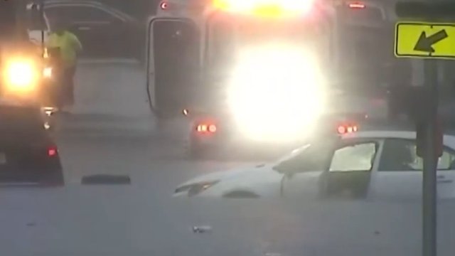 Life-threatening flash floods hit U.S. northeast
