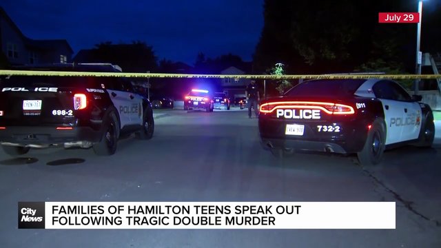 Families of Hamilton teens speak out following tragic double murder