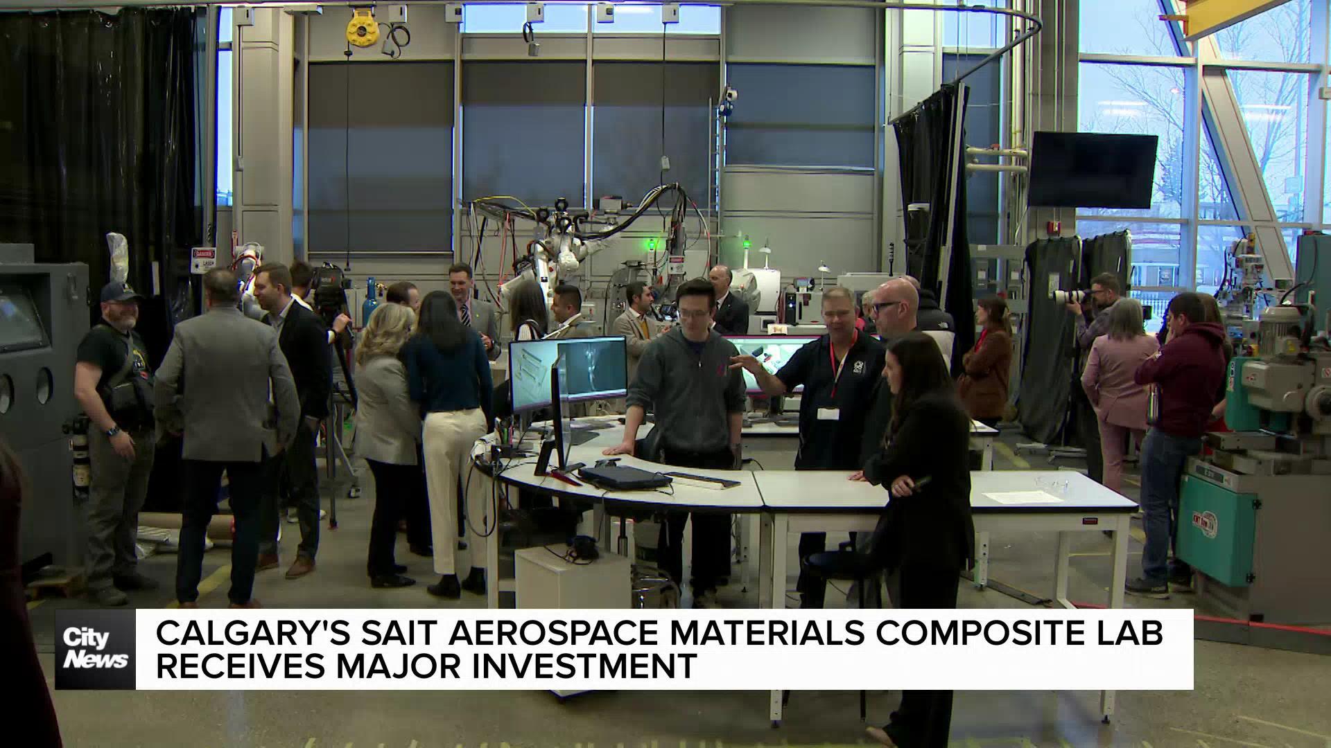 Calgary's SAIT Aerospace Composite Materials Lab receives major investment