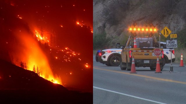 Bald Range wildfire continues to grow, thousands still under evacuation order