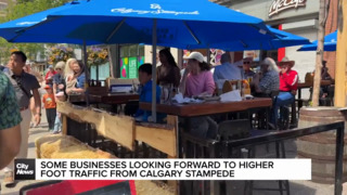 Businesses looking forward to foot traffic from Calgary Stampede