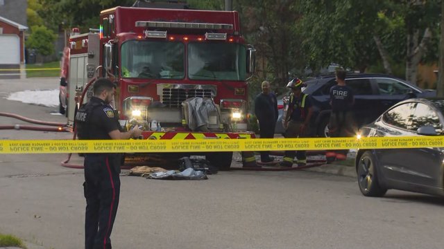 One person taken to hospital after fire at Mississauga home