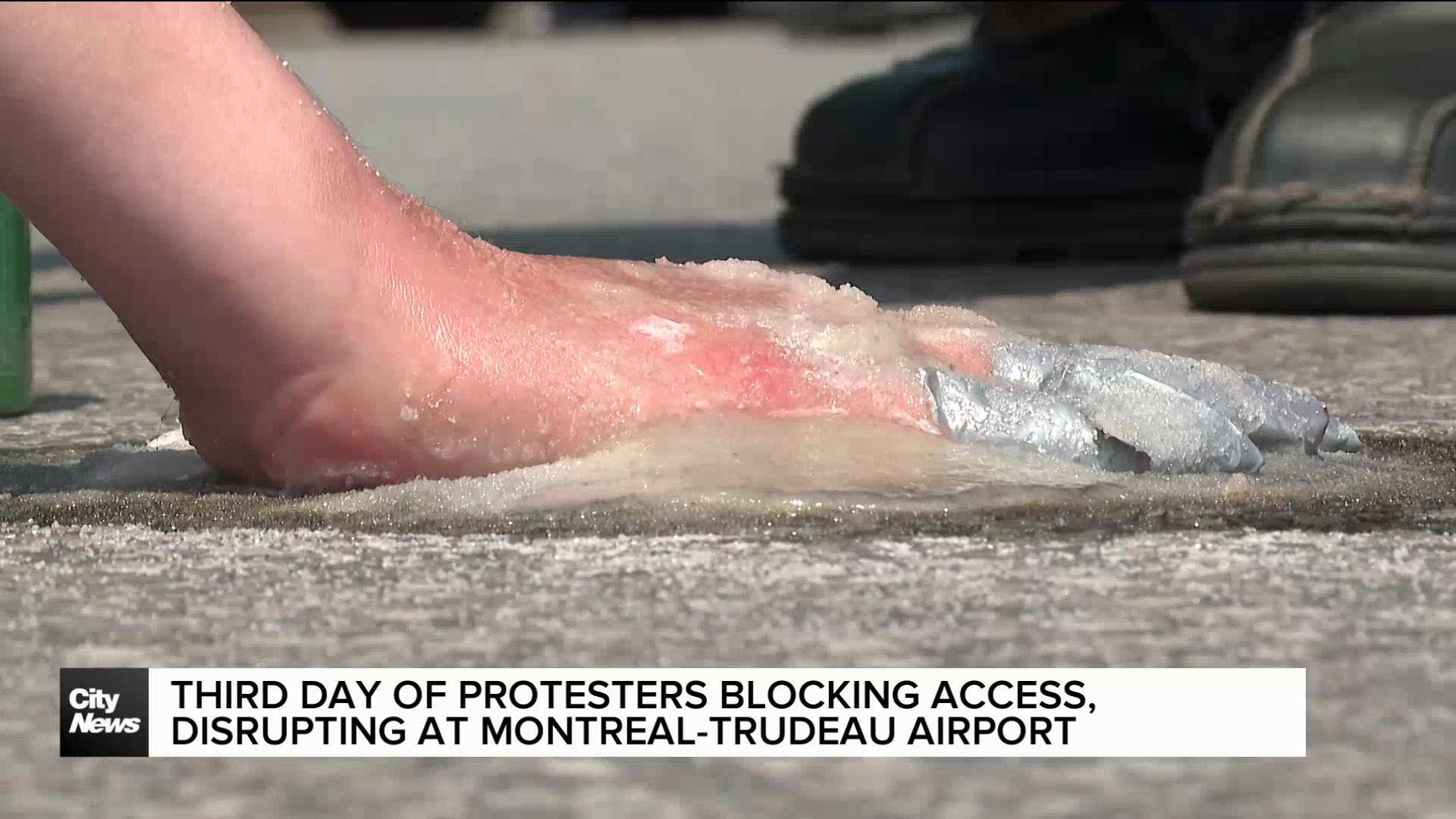 Third day of disruption at Montreal-Trudeau airport