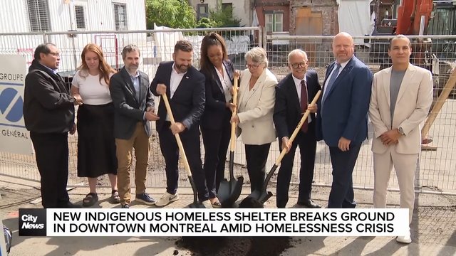 New Indigenous homeless shelter in Montreal breaks ground