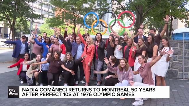 Nadia Comăneci: 1976 Olympic legend returns to Montreal