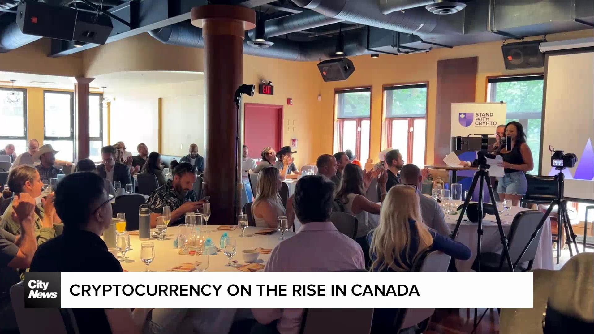 Cryptocurrency on the rise in Canada