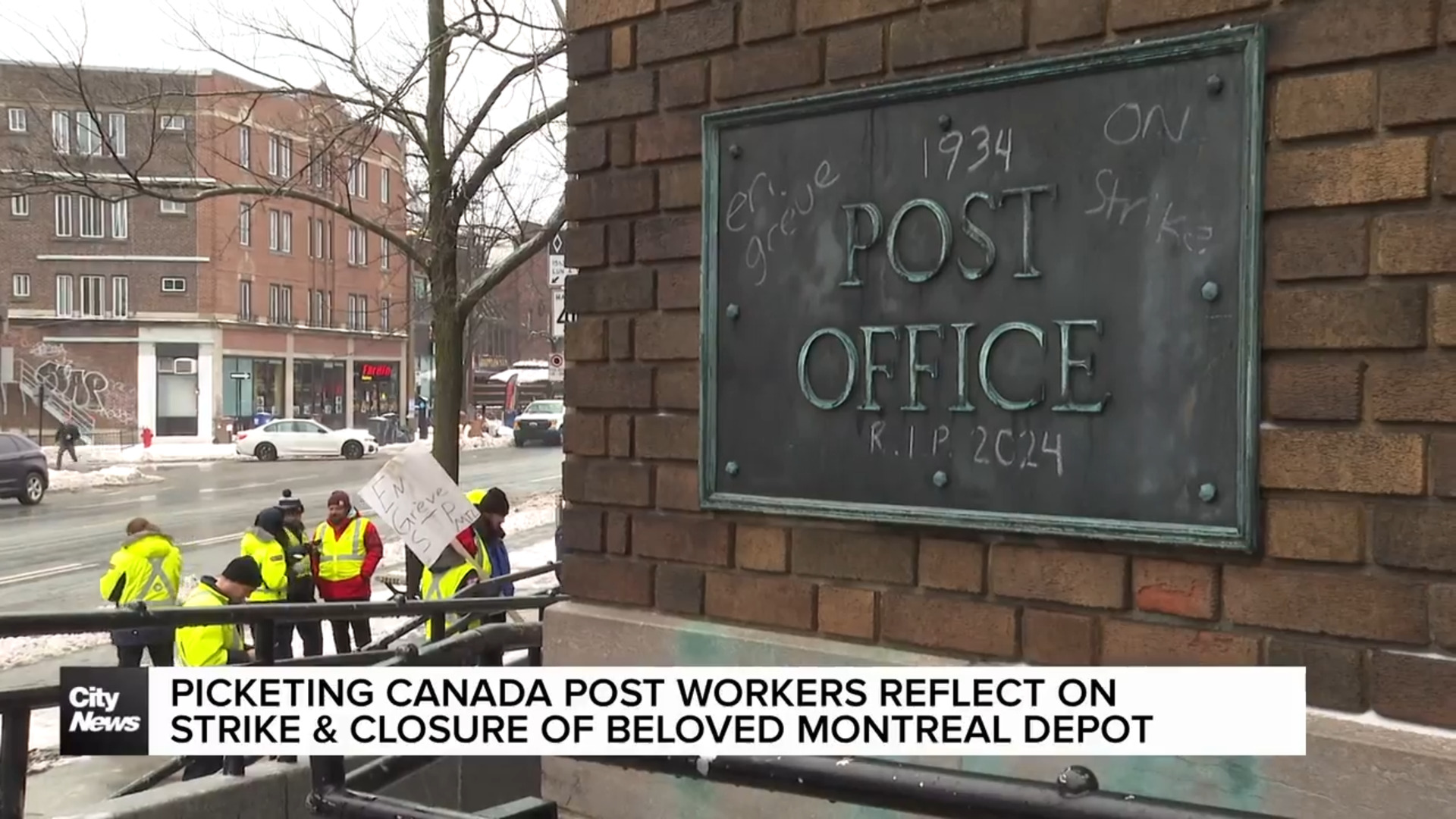 Picketing Canada Post workers reflect on strike, closure of NDG Depot