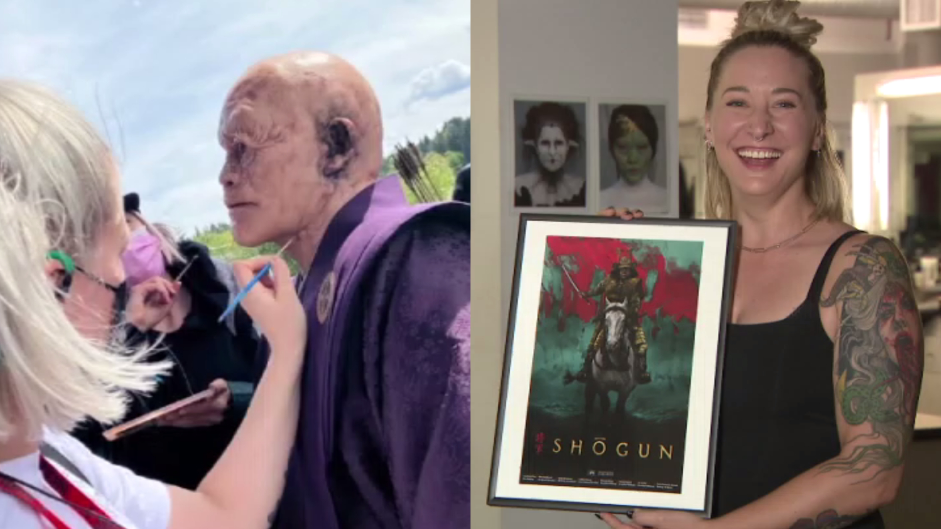 Vancouver prosthetic makeup artist reflects on Emmy win for her work on 'Shogun'