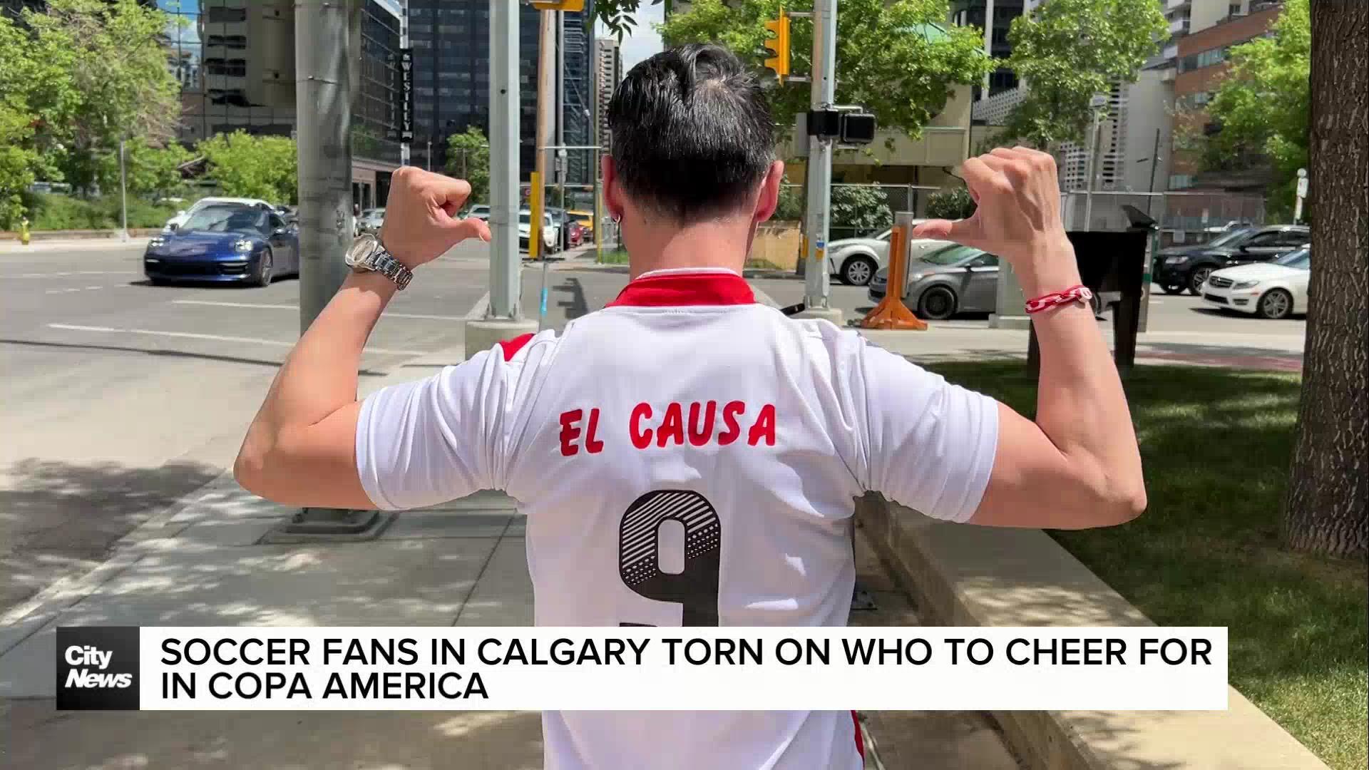 Soccer fans in Calgary torn on who to cheer for in Copa America