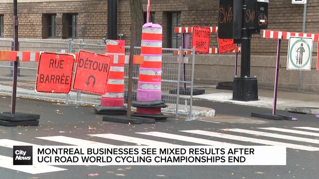 Montreal cycling championship over, businesses saw mixed results