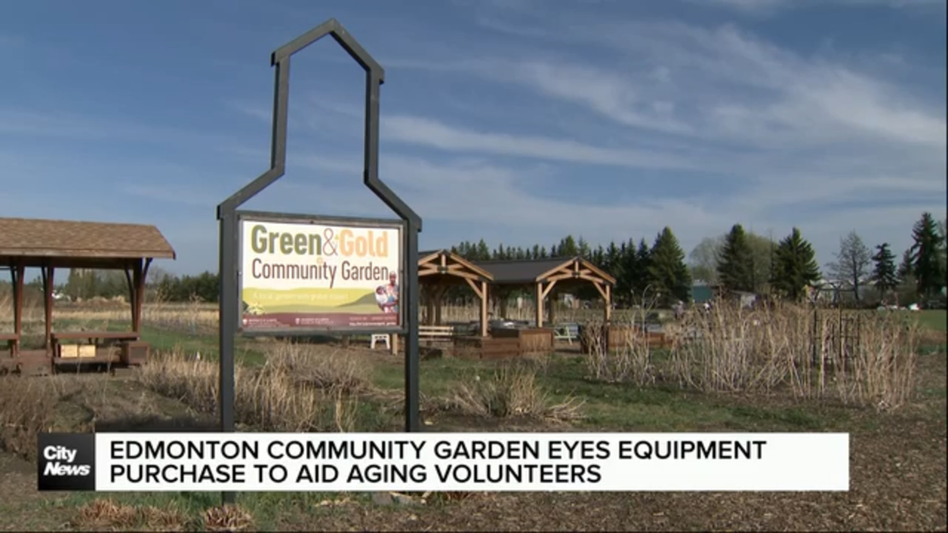 Edmonton community garden turns to fundraising for new equipment
