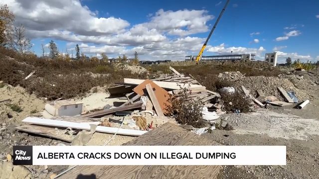 Alberta cracks down on illegal garbage dumping