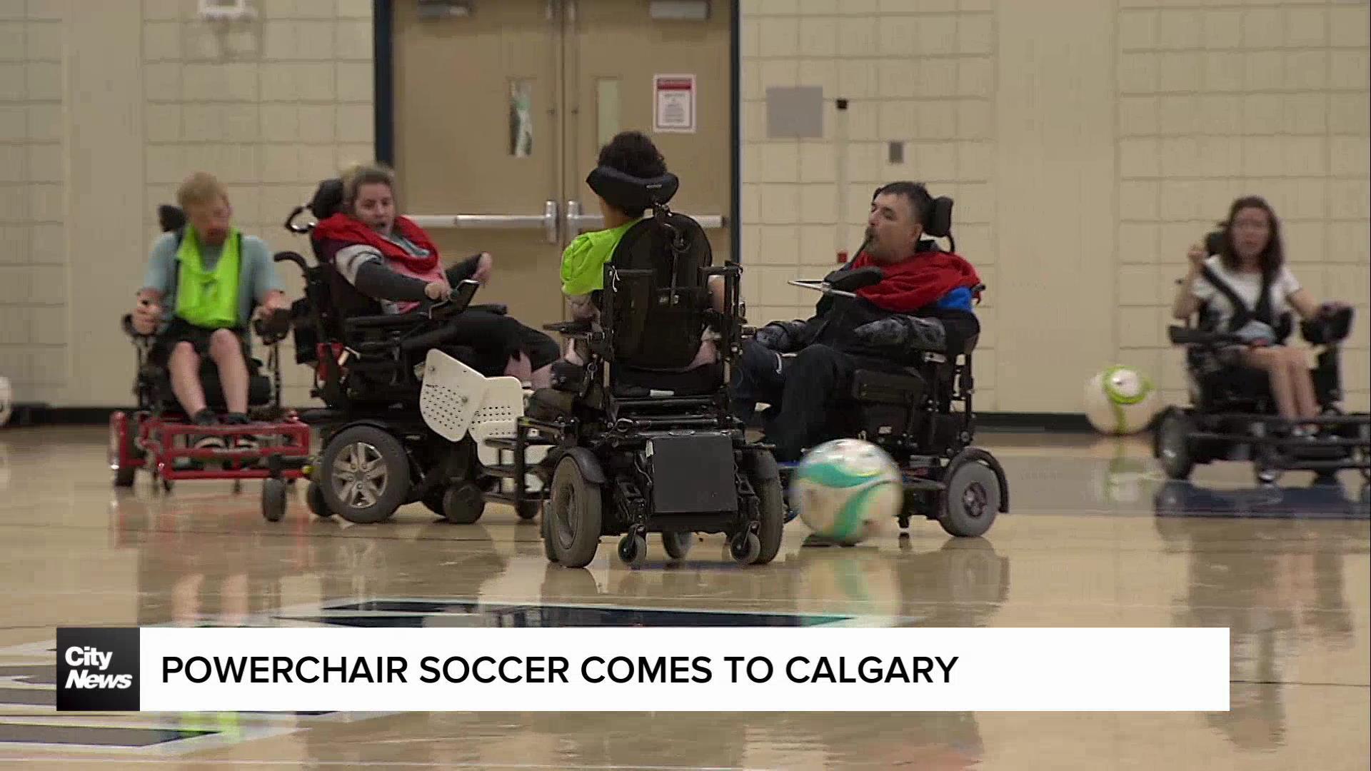 Powerchair soccer comes to Calgary