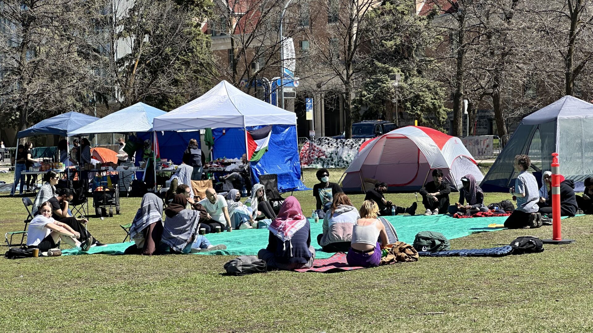 Freedom for all: University of Manitoba students protest with encampment