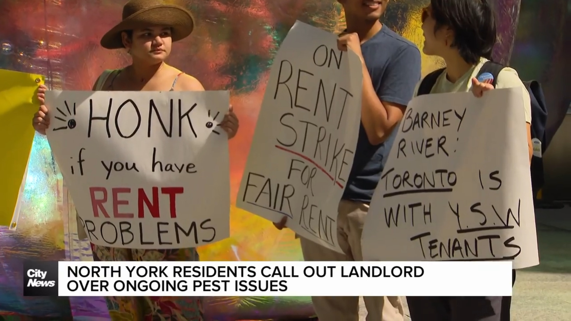 North York residents call out landlord over ongoing pest issues