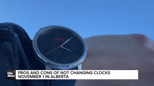Pros and cons of not changing clocks November 1 in Alberta