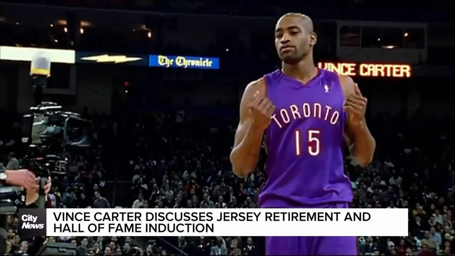 "I'm not ready": Vince Carter on jersey retirement