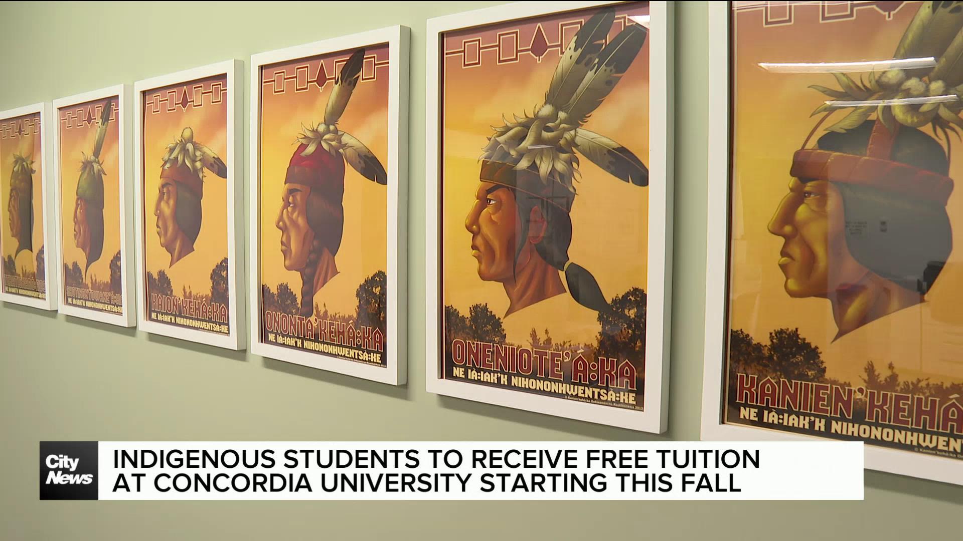 Concordia University offering free tuition for Indigenous students